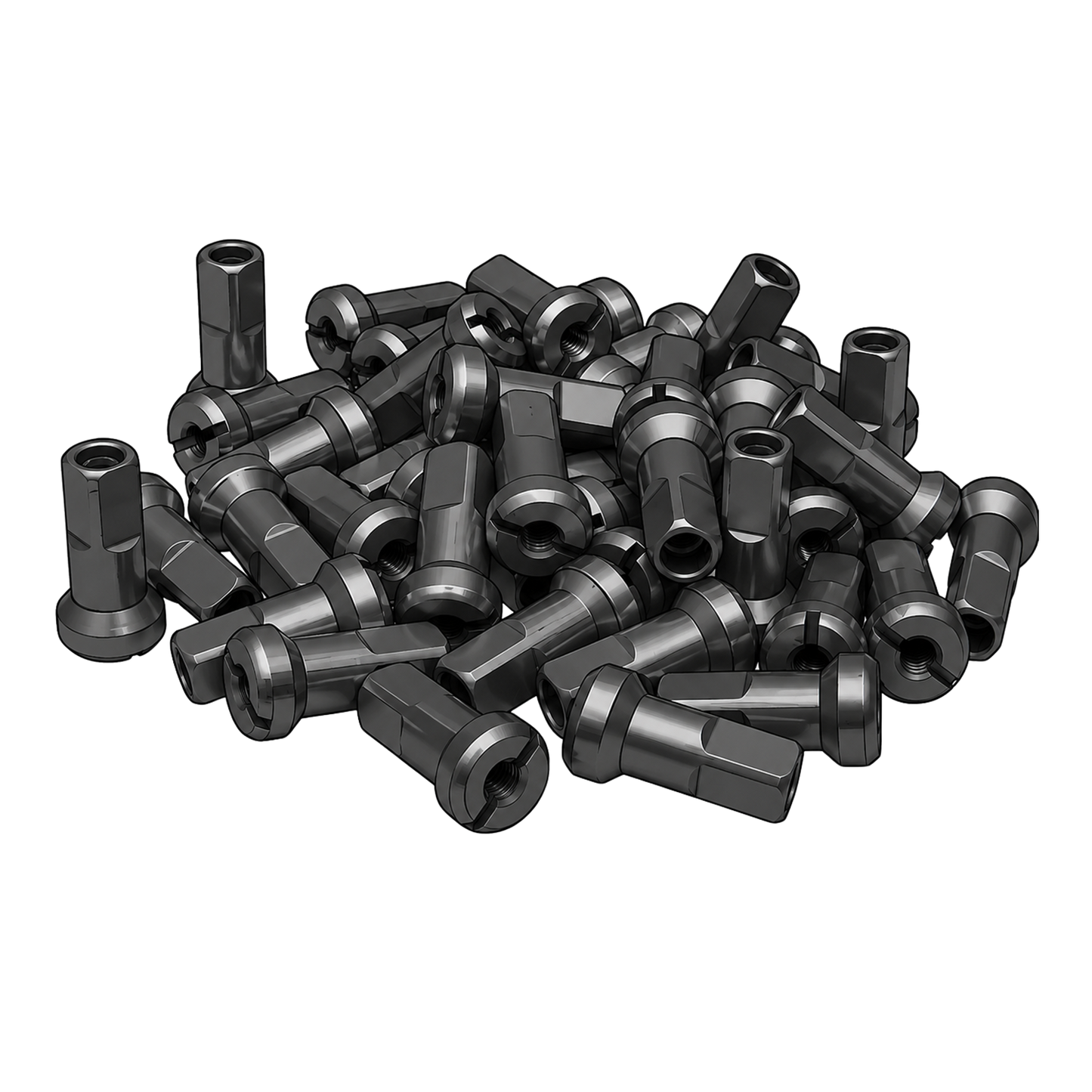 Cerakote-Beschichtung von Motorrad - Nippel (Set)