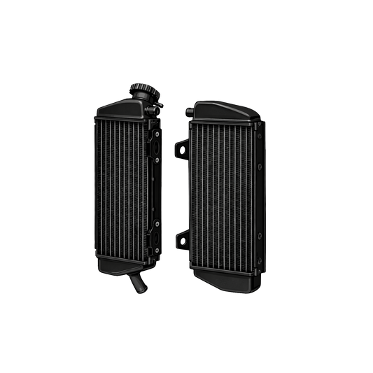 Cerakote-Beschichtung von Motorrad - Kühler (Set)