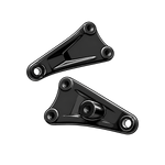 Pulverbeschichtung von Motorrad - Motorhalter (Set)