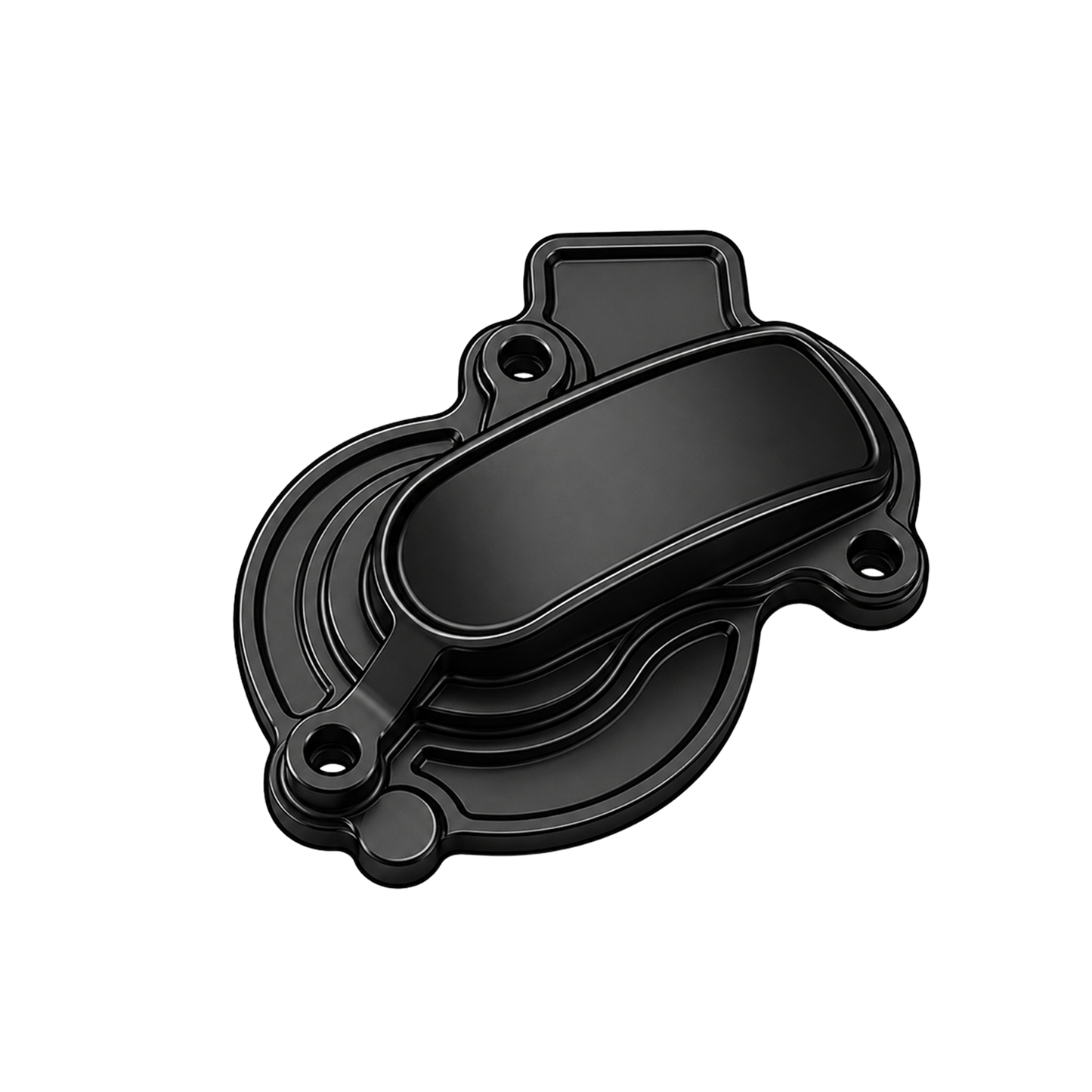 Pulverbeschichtung von Motorrad - Wasserpumpendeckel