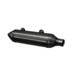 Cerakote-Beschichtung von Motorrad - Endschalldämpfer
